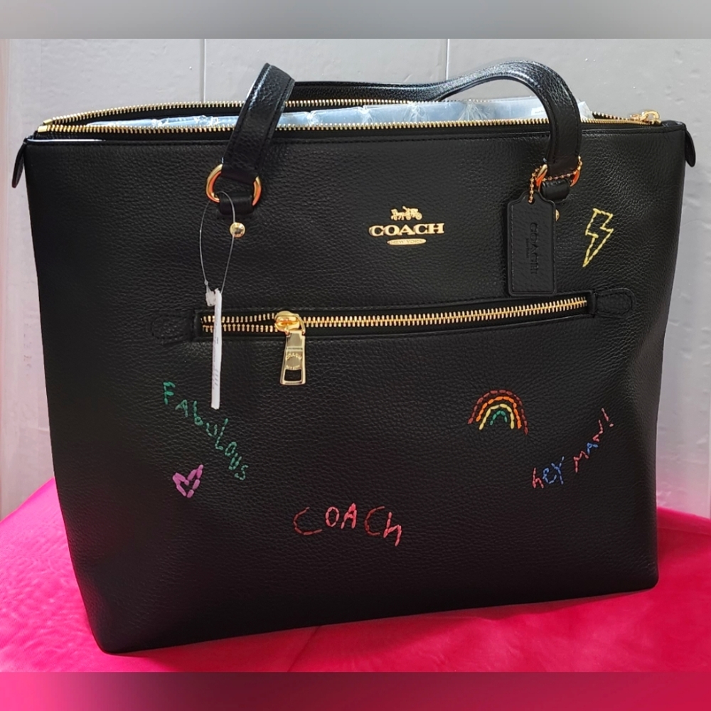 Coach Black Tote Special Edition